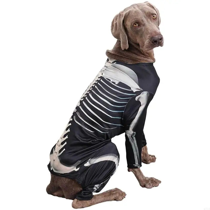 Halloween Skeleton Dog Costume