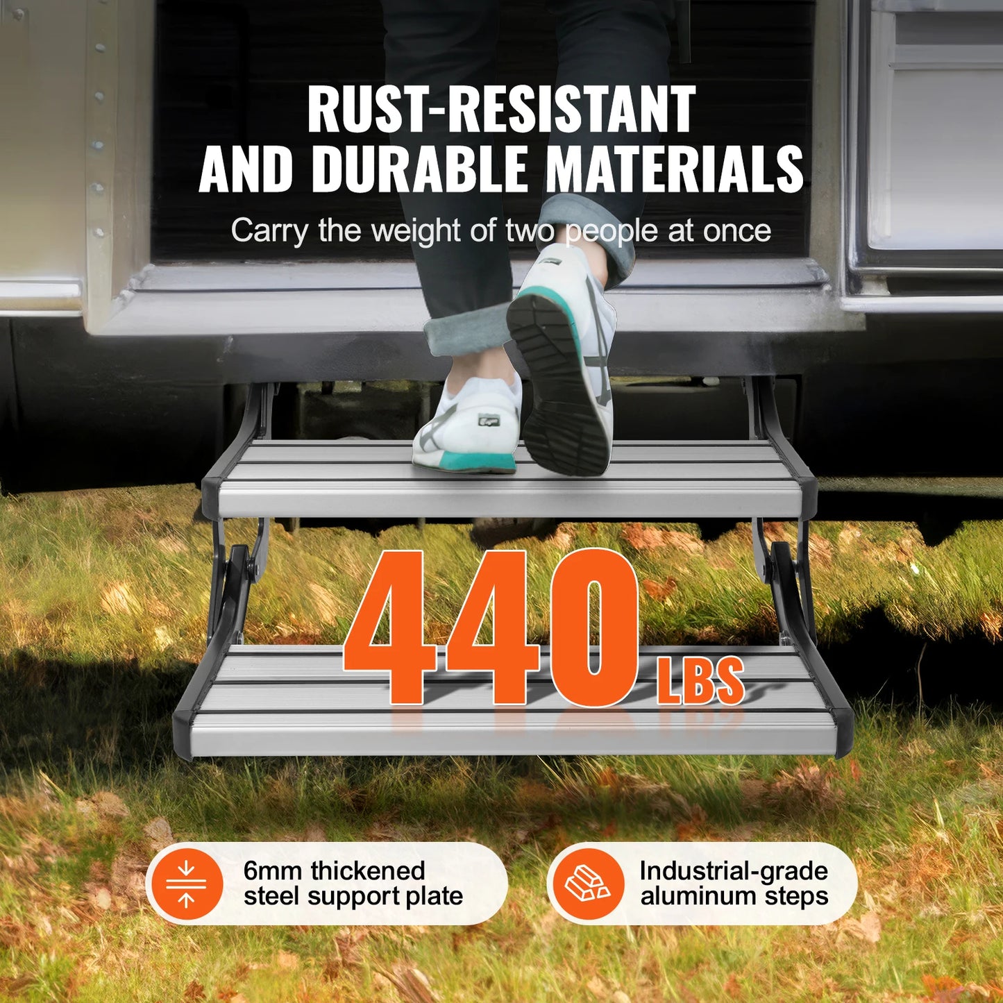Retractable RV Stairs