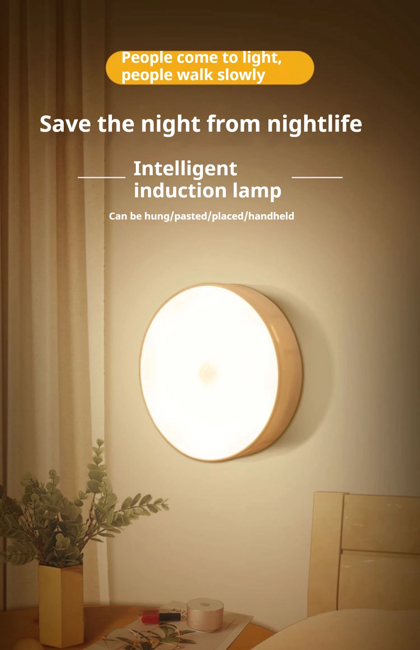 LED Motion Sensor Lamp