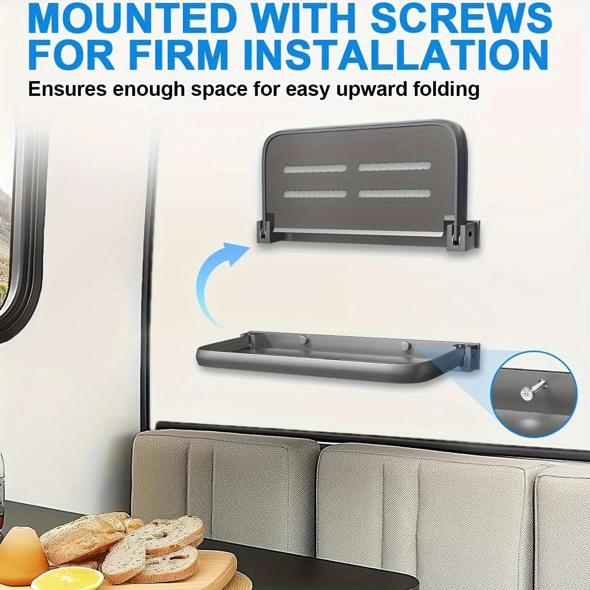 RV Foldable Shelves