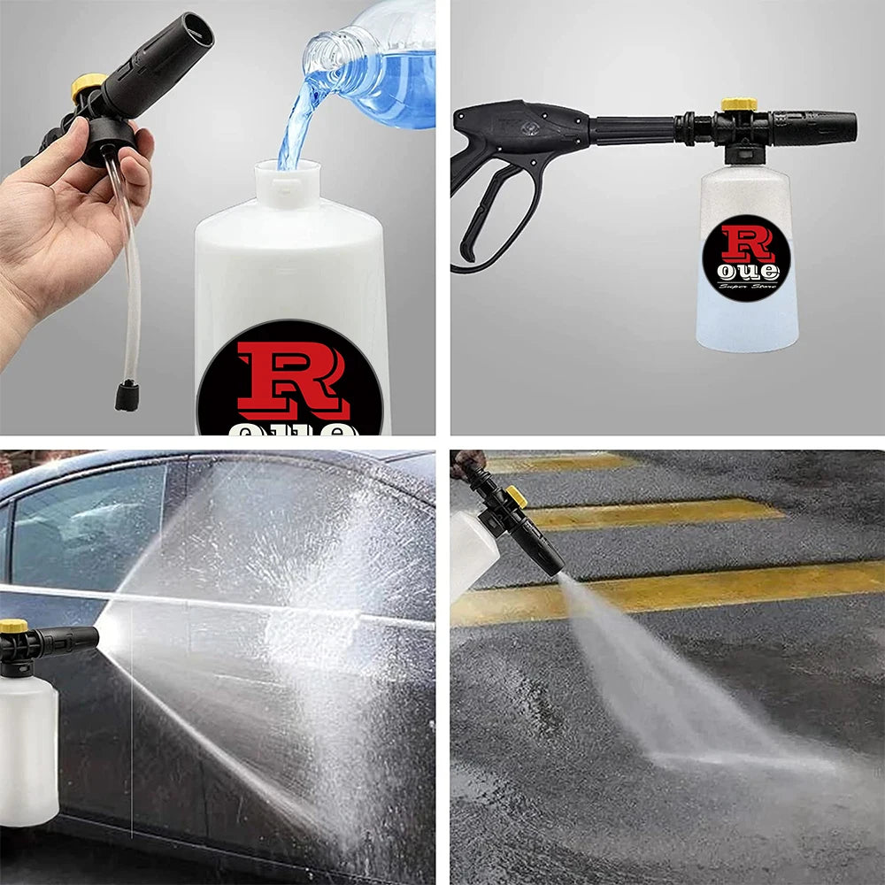 Foam Cannon for Karcher K2 K3 K4 K5 K6 K7  Adjustable Snow Cannon Foam Lance kit Pressure Washer Nozzle Car Wash Gun