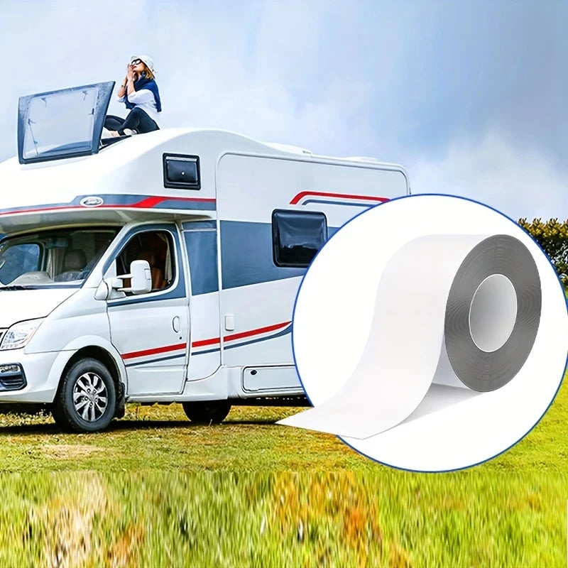 High Adhesive Tape Efficient High Temperature Resistance Window Weather Sealing Tape For Outdoor RV Roof Leakage Repair Material