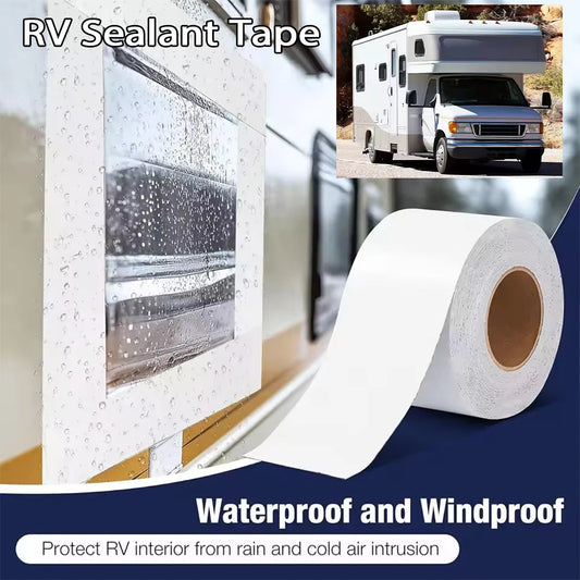 High Adhesive Tape Efficient High Temperature Resistance Window Weather Sealing Tape For Outdoor RV Roof Leakage Repair Material
