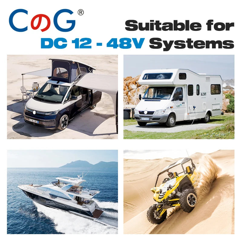 New Model 275A Top Post Battery Disconnect Switch Heavy Duty On/Off Battery Power Cut Off Switch 12V-48V for Auto, RV, Marine